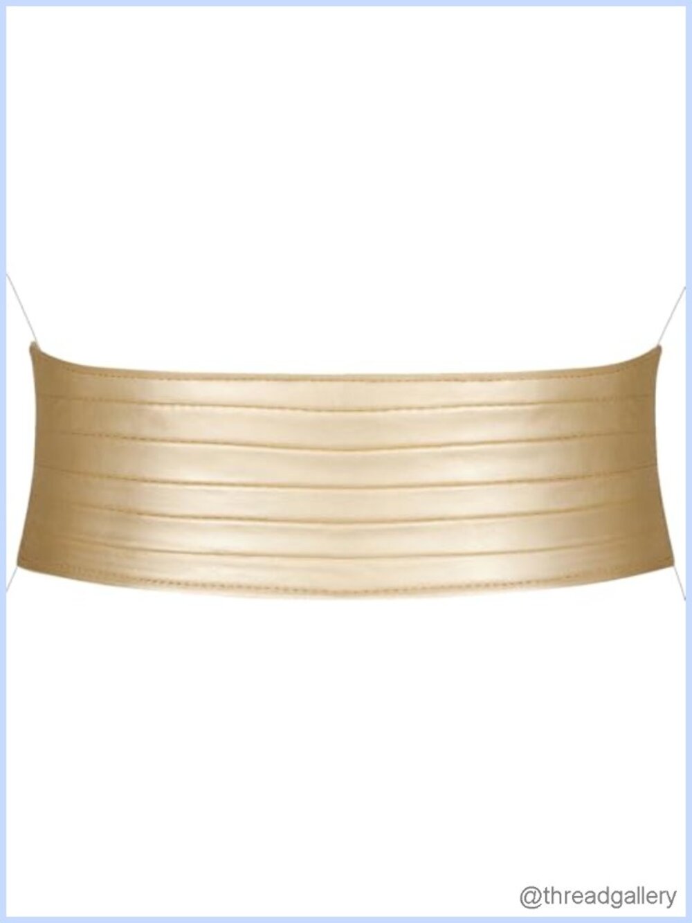 Wide Elastic Corset Belt Faux Leather Stretchy Waist Belt Snap Button